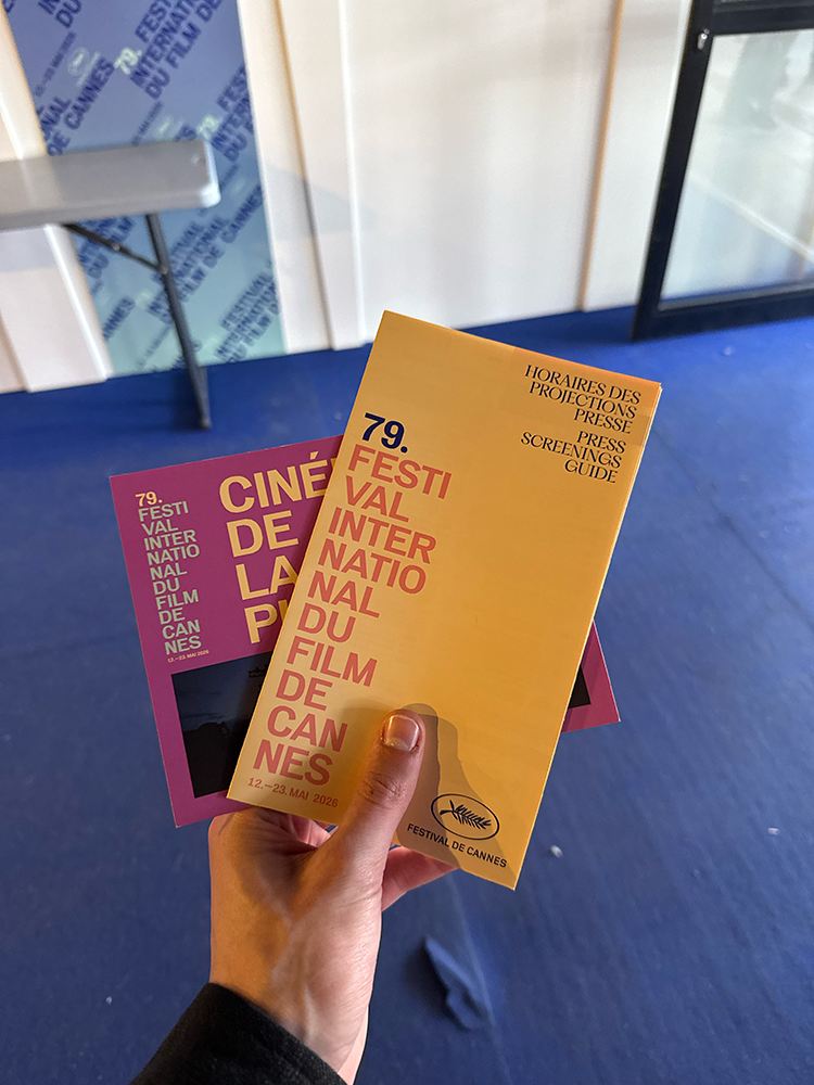 Cannes press pamphlets