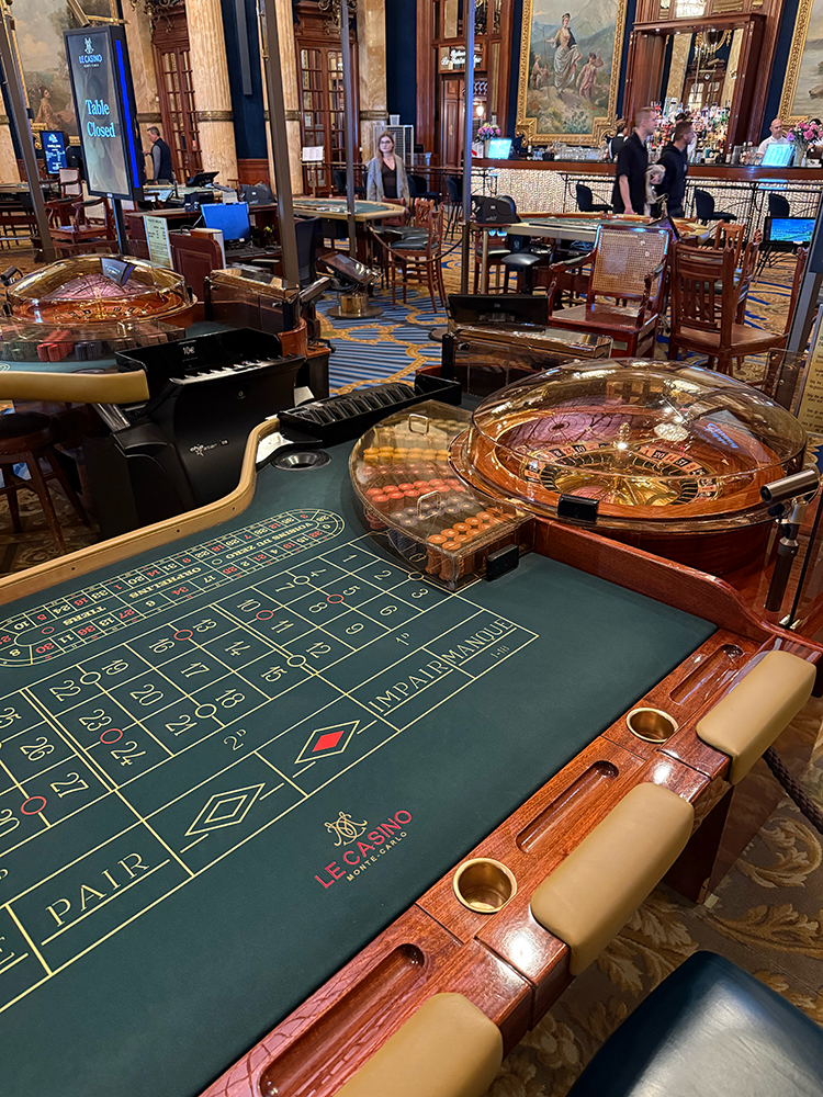 Roulette at the Monte Carlo casino